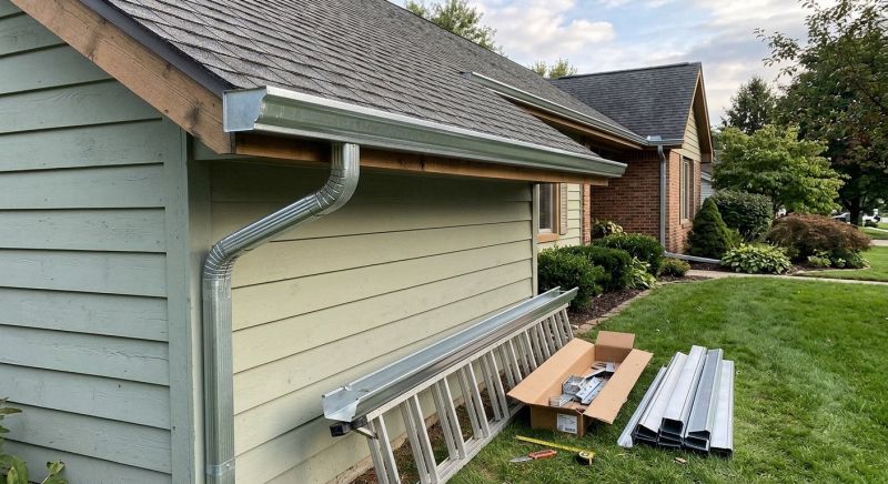 Metal Downspout Installation in Clarksville, TN
