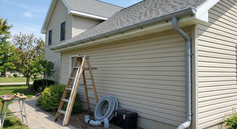 Vinyl Gutters Installation in Mcdonough, GA