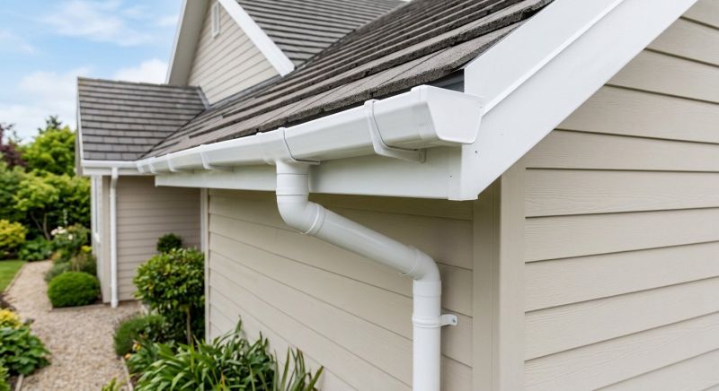 Plastic Downspout Installation in Arvada, CO