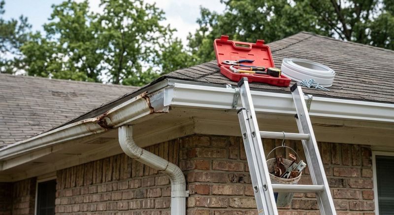 Porch Gutter Repair in Sacramento, CA