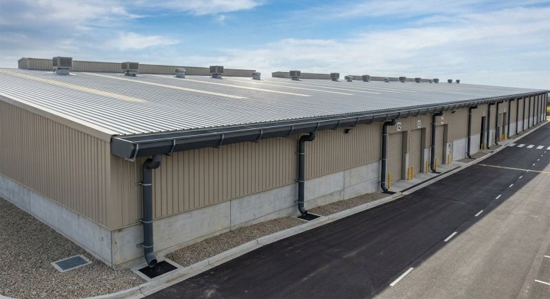 Warehouse Gutter Installation in Mcdonough, GA