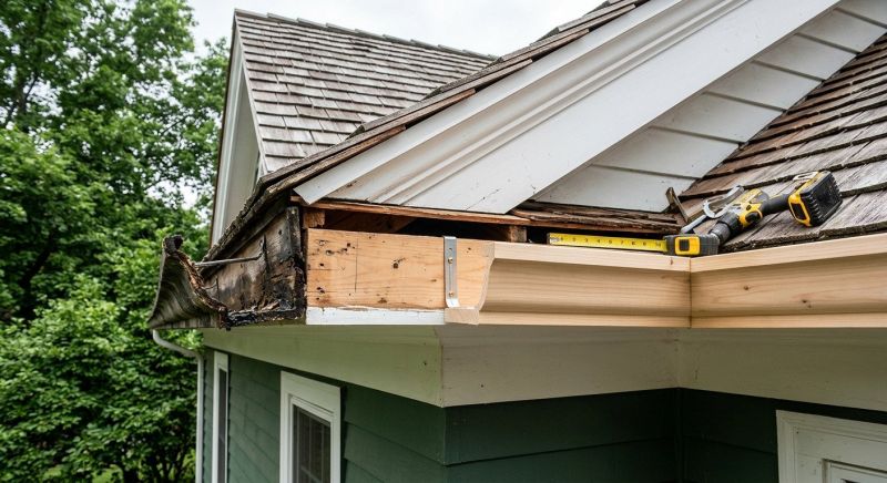 Wood Gutter Service in Mcdonough, GA