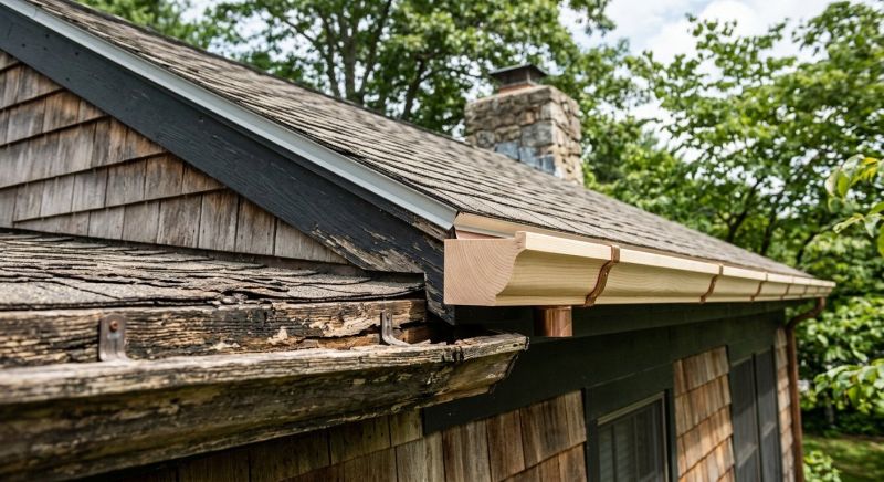 Wood Gutter Service in Clarksville, TN